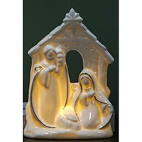Nativity Decoration with LED Light.